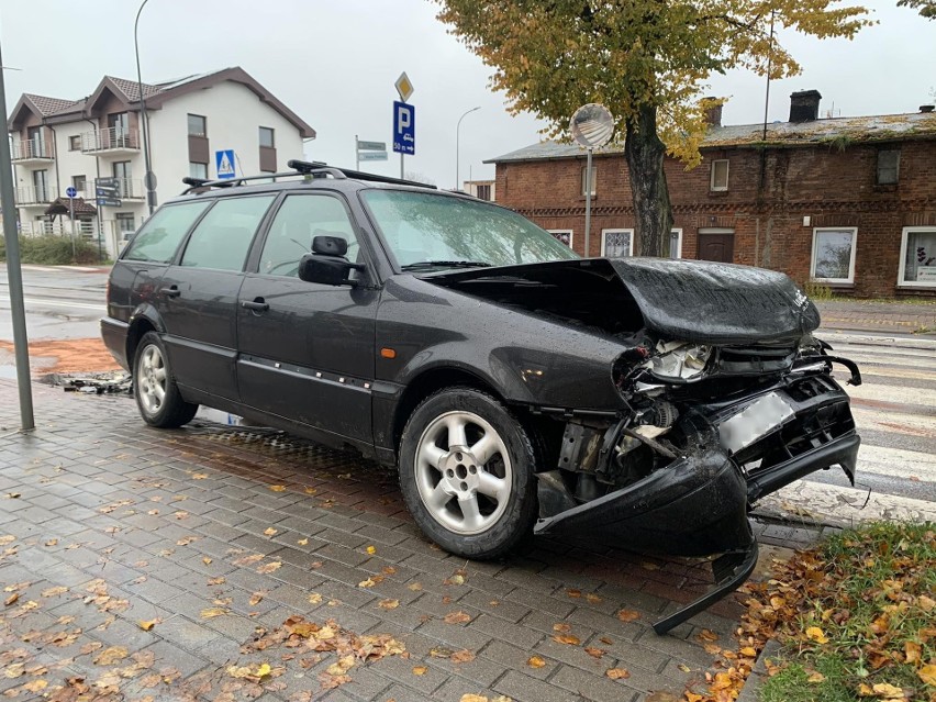 Wypadek w Pucku na ul. Wojska Polskiego
