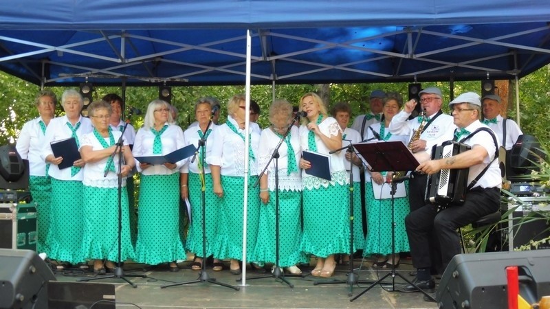 Śpiew, pląsy i wspaniała zabawa podczas Letnich Spotkań z Folklorem w Wólce Bodzechowskiej (ZDJĘCIA)