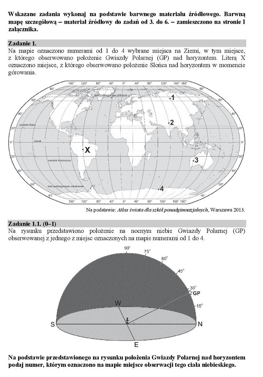 Matura 2017. GEOGRAFIA - ODPOWIEDZI, arkusz CKE