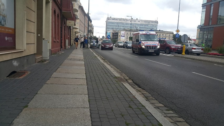 Potrącenie pieszego na ulicy Żeromskiego w Opolu