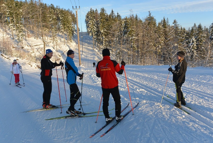 Nauka narciarstwa biegowego na Kubalonce