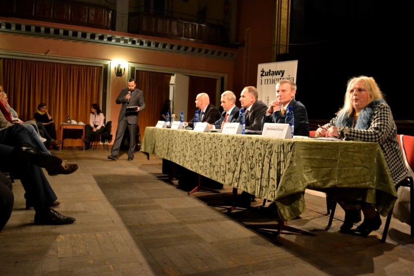 Debata przedwyborcza w Nowym Dworze Gdańskim