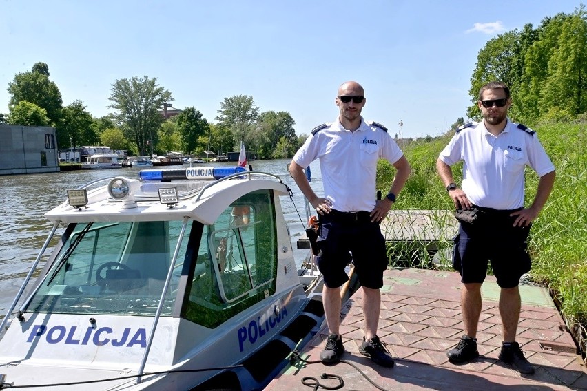 Policjanci wodni z Wrocławia patrolują najczęściej Odrę, ale...
