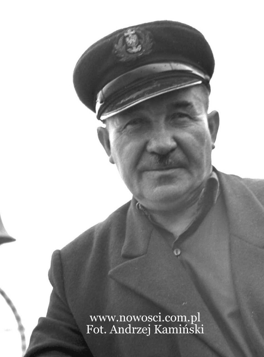 Pierwszy kapitan "Katarzynki" Józef Szymański
