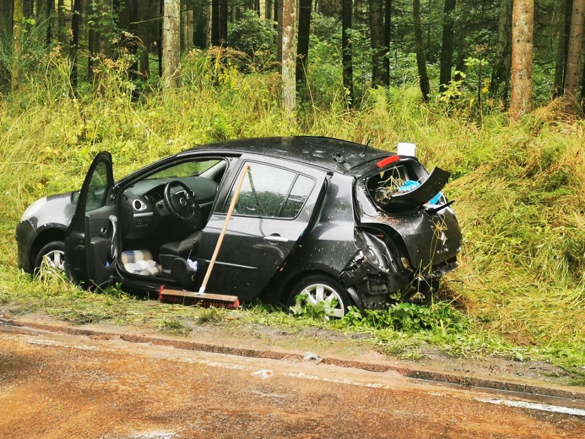 Wypadek na DK11 w okolicach miejscowości Przydargiń