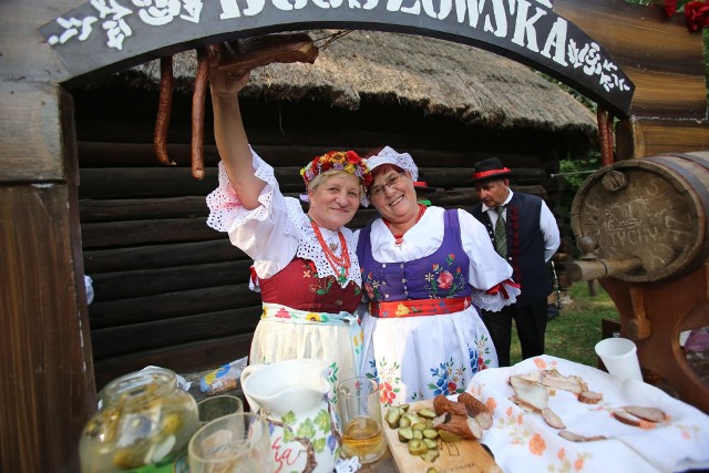 Dożynki w skansenie w Chorzowie