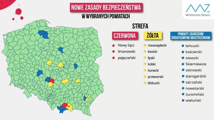 Koronawirus w Krakowie. Stolica Małopolski nie będzie już w żółtej strefie