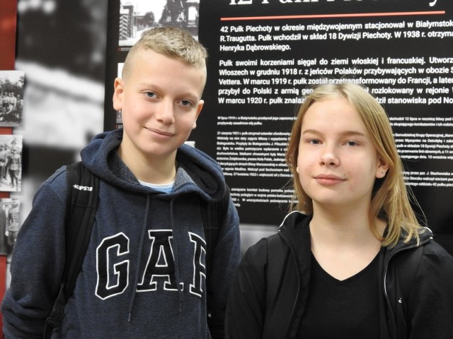 Maciej Siemieńczuk i Weronika Kondracka, uczniowie SP nr 9 przystąpią do próbnych egzaminów ósmoklasisty z Operonem