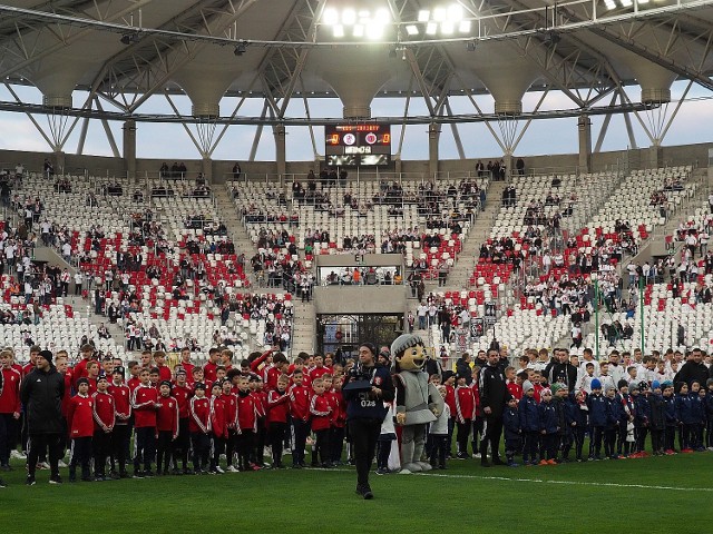 Uroczyste otwarcie stadionu ŁKS przy al. Unii w Łodzi.