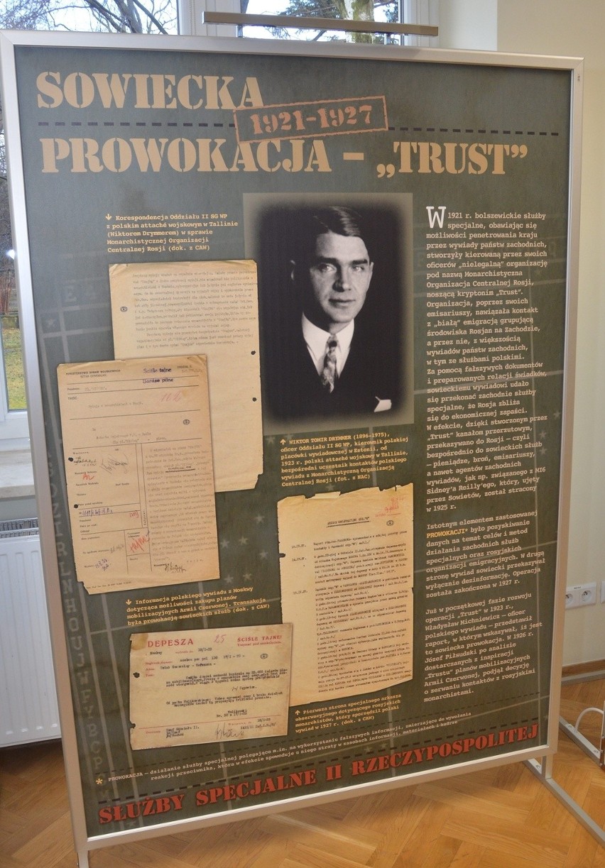 Wystawa „Służby specjalne II Rzeczypospolitej 1918 – 1939....