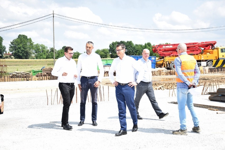 Premier Mateusz Morawiecki wizytował budowę północnej...