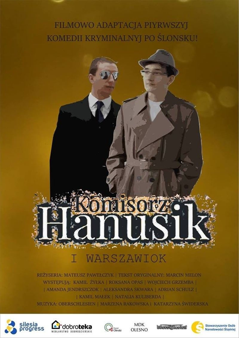 "Komisorz Hanusik i Warszawiok" - plan filmowy śląskiego...