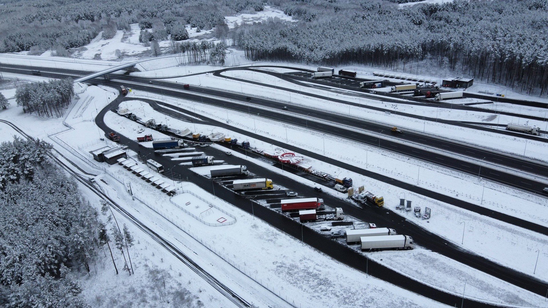 Transport Z Elementami Maszyny TBM Dotar Na Podkarpacie Do Soboty 