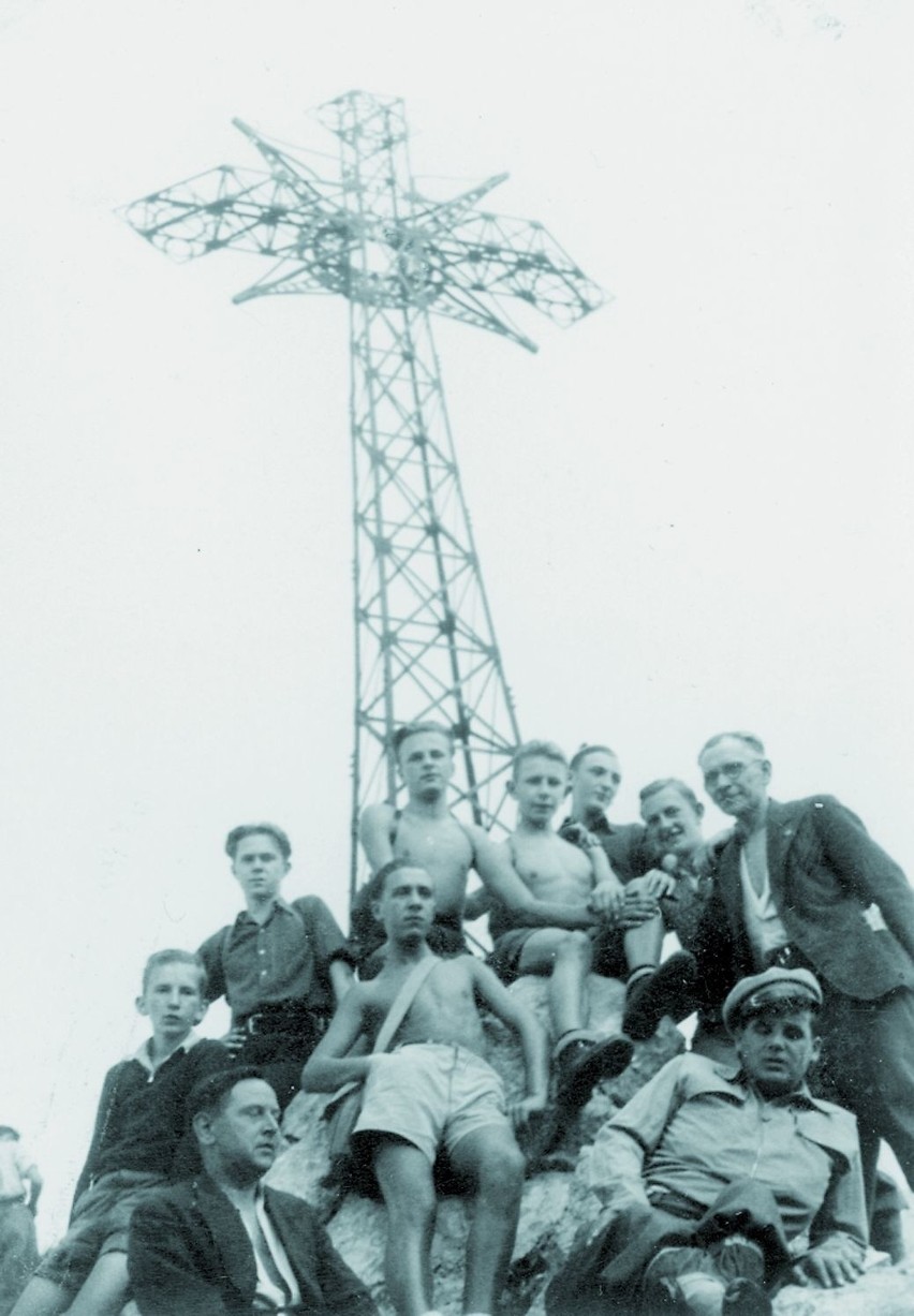 Lipiec 1939 - wycieczka w Tatry, zdjęcie na Giewoncie