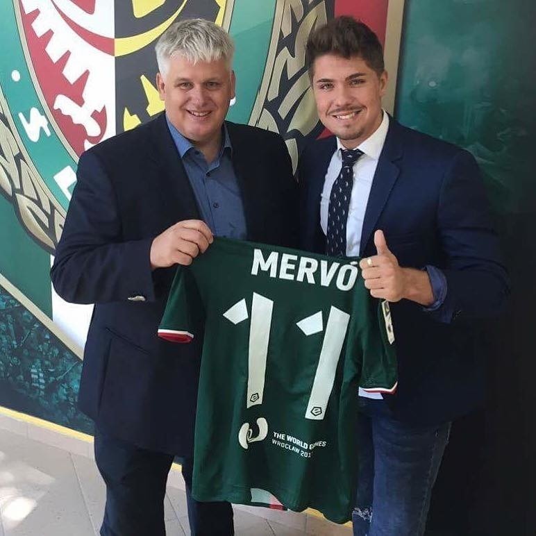 OFICJALNIE: Bence Mervo zostaje w Śląsku i może zagrać z Legią