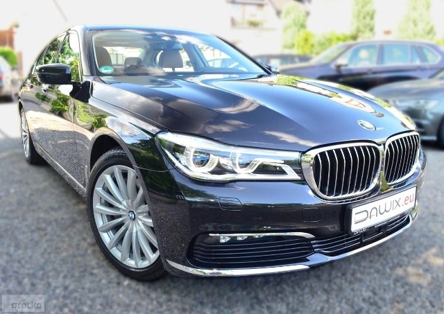 BMW SERIA 7 740d /320KM284 868 złStan pojazdu: bezwypadkowyRok produkcji: 2018Rodzaj paliwa: dieselPojemność silnika [cm3]: 3000 cm3Moc silnika: 320