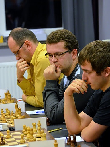 Wojciech Moranda (w środku) był trzeci w Krakowie.