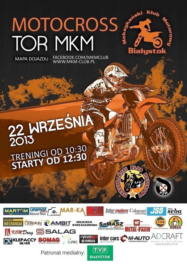 Meksykański Klub Motorowy organizuje Motocyklowe Wyścigi Terenowe