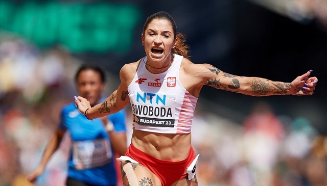 Ewa Swoboda znakomicie pobiegła w eliminacjach biegu na 100 metrów.