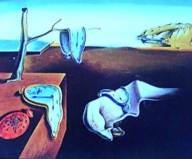 "Uporczywość pamięci&#8221; - taki obraz mógł wymyślić tylko Salvador Dali, jeden z bardziej twórczych artystów