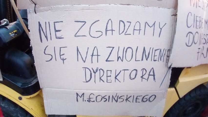 Protest w Lotosie zawieszony. Nie ma porozumienia [WIDEO]