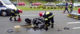 Z ostatniej chwili: wypadek motocyklisty pod kinem Helios w Rzeszowie