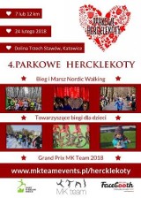 Bieg IV Parkowe Hercklekoty Katowice 24 lutego: walentynkowy bieg w Dolinie Trzech Stawów ZAPISY