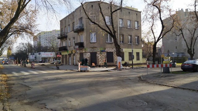 Rozpoczął się remont Zarzewskiej. Prace będą prowadzone do końca przyszłego roku.