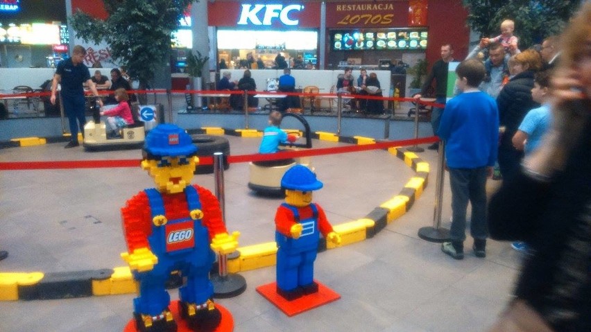 Klocki LEGO w Centrum Handlowym Jantar w Słupsku