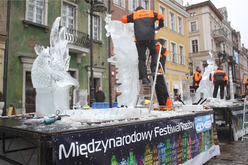 Poznań Ice Festival 2018: Rzeźby lodowe znów staną na płycie Starego Rynku