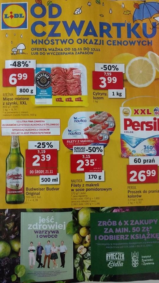 Lidl w Będzinie otwarty. Promocyjna gazetka ZDJĘCIA