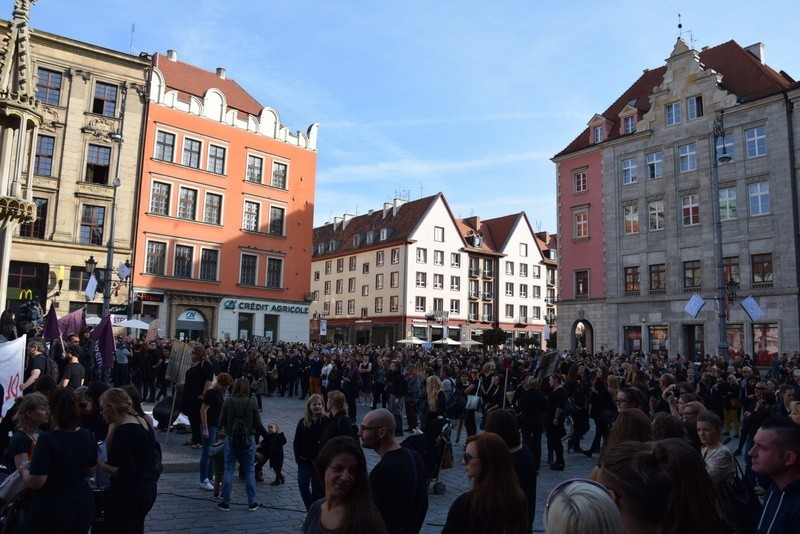 Czarny Protest we Wrocławiu, 25.09.2016