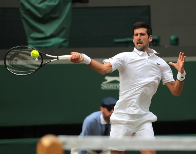 Novak Djoković podczas wielkoszlemowego Wimbledonu będzie bronił wywalczonego przed rokiem tytułu.