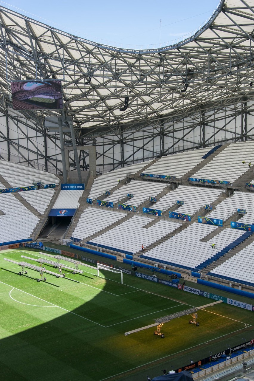 Murawa stadionu w Marsylii jest w kiepskim stanie