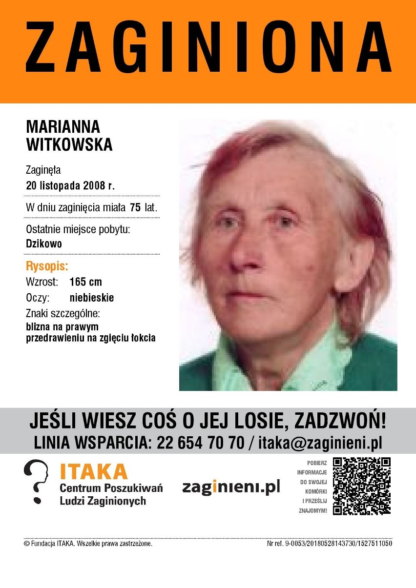 Czy widziałeś tę osobę lub masz jakieś informacje na jej...