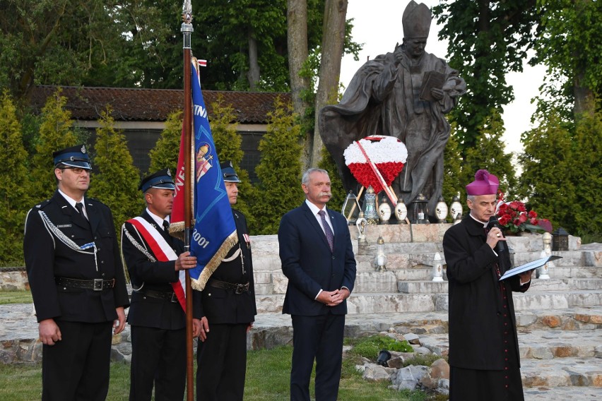 Ksiądz biskup Marian Florczyk w 29. rocznicę pobytu świętego...