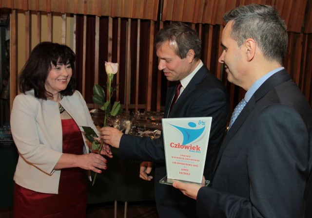 W powiecie przysuskim nagrodę Człowiek Roku 2015 otrzymała Anna Łęcka.