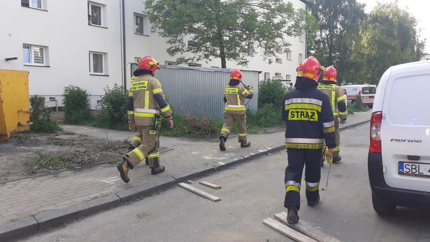 Do wycieku gazu doszło w budynku przy ulicy Patriotów...