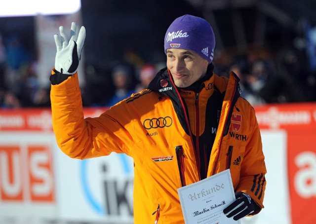 Martin Schmitt karierę skończył w 2014 r. w Willingen. W dorobku ma dziesięć medali mistrzostw świata i trzy medale olimpijskie. Dwa razy wygrał również Puchar Świata, ale nigdy nie wygrał Turnieju Czterech Skoczni. Obecnie jest ekspertem Eurosportu