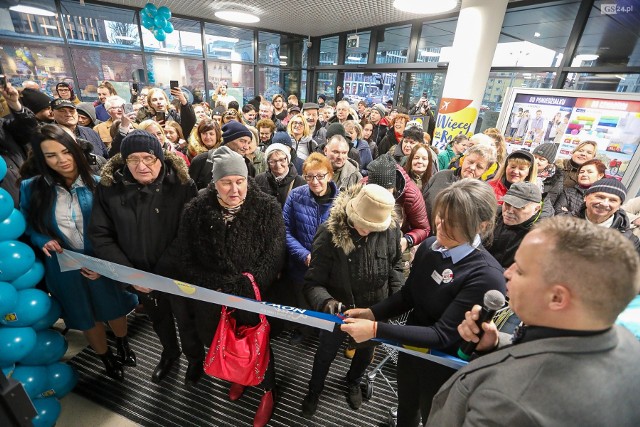 Otwarcie nowego Lidla w Szczecinie w biurowcu Posejdon