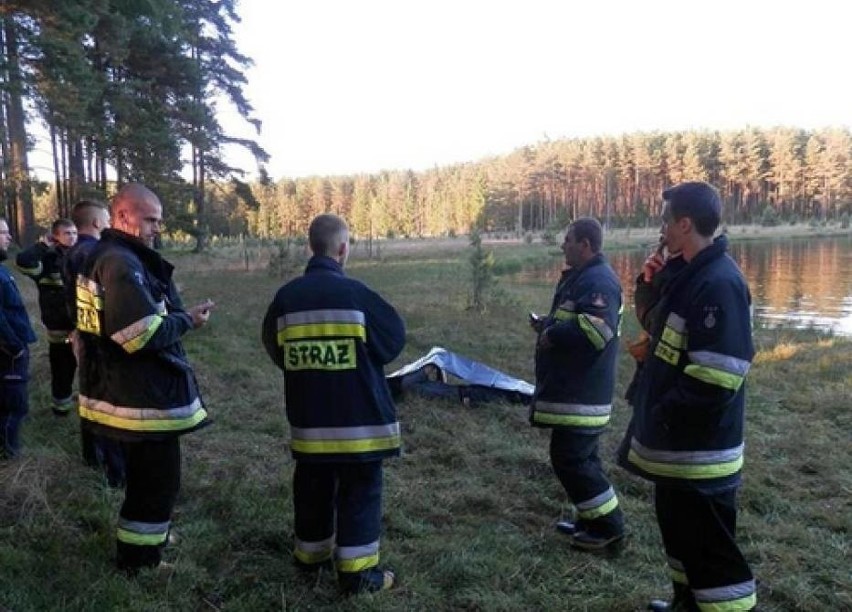 Strażacy znaleźli ciało (zdjęcia)