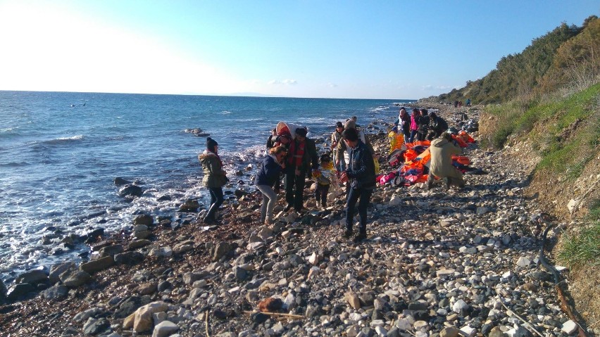Nurkowie ze Śląska ratują uchodźców na Lesbos  [ZDJĘCIA]