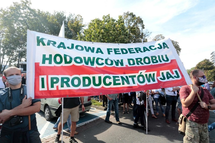 Warszawa: Protest rolników przed siedzibą PiS i przed Sejmem w związku z "Piątką dla zwierząt" [ZDJĘCIA] [WIDEO]