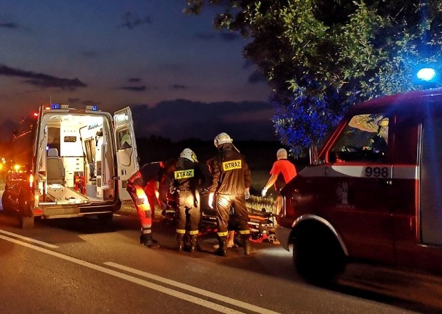 Wypadek motocyklisty w Zajączkach Drugich. Policja szuka świadków zdarzenia