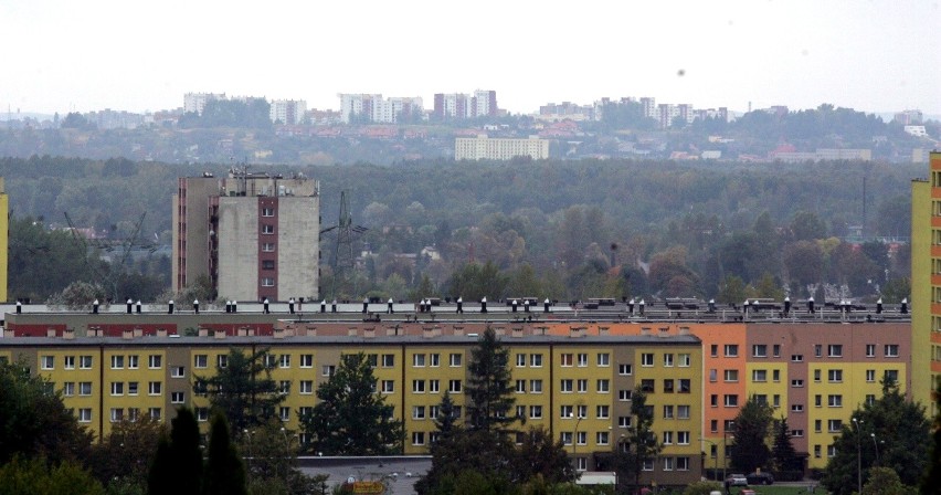 Panorama Zagłębia z Dąbrowy Górniczej - Gołonogu