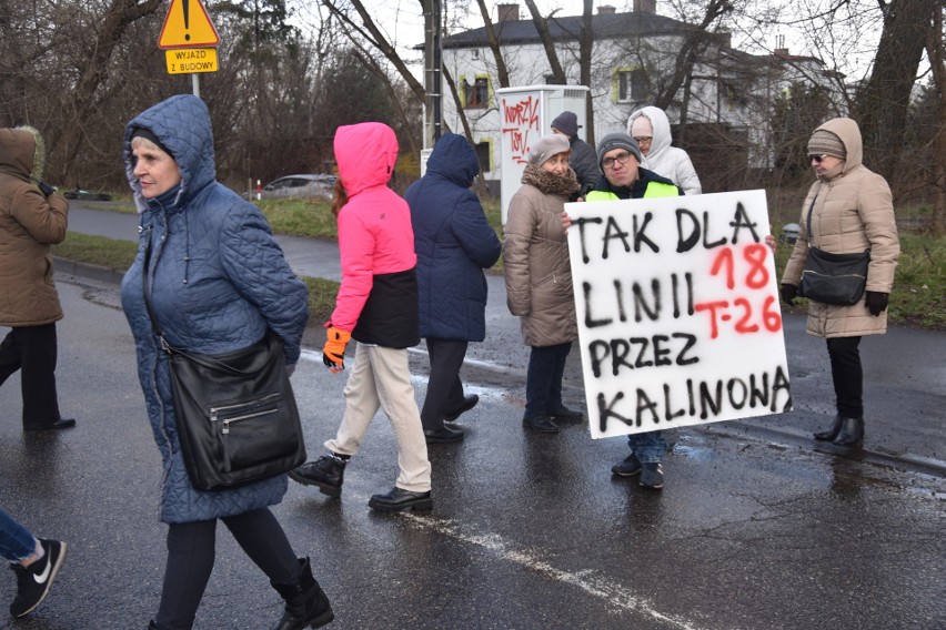 Mieszkańcy dzielnicy Dańdówka protestowali przeciw zmianom w...