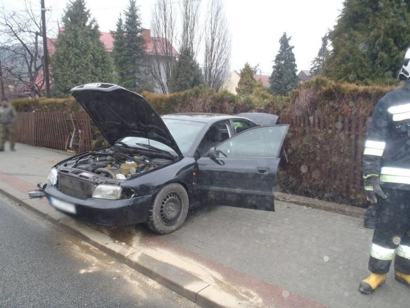 Czerniec. Auto na płocie. Kierowca w szpitalu [ZDJĘCIA]