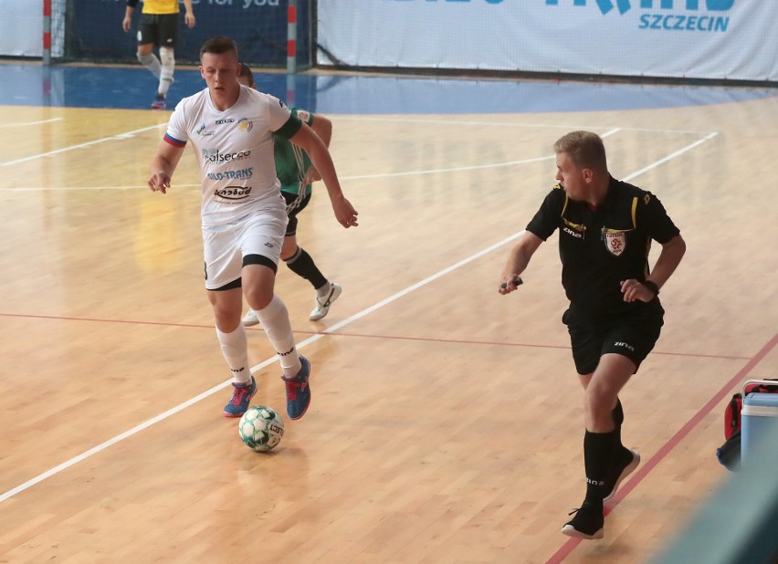 Futsal Szczecin walczył z Legią Warszawa. Stołeczny klub wygrał i został liderem [GALERIA]