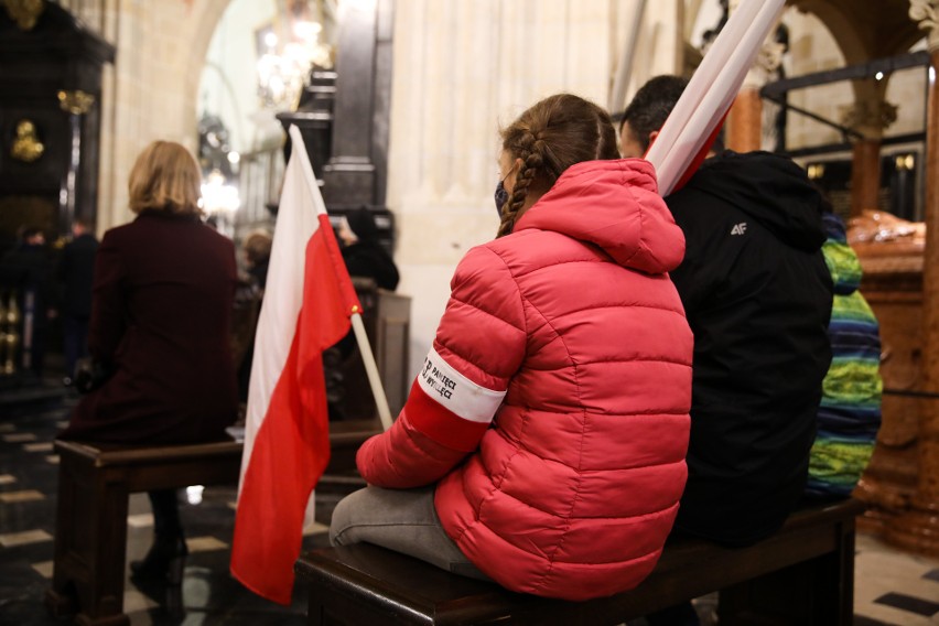 Kraków. Msza święta na Wawelu za tych, co walczyli za odzyskanie niepodległości [ZDJĘCIA]