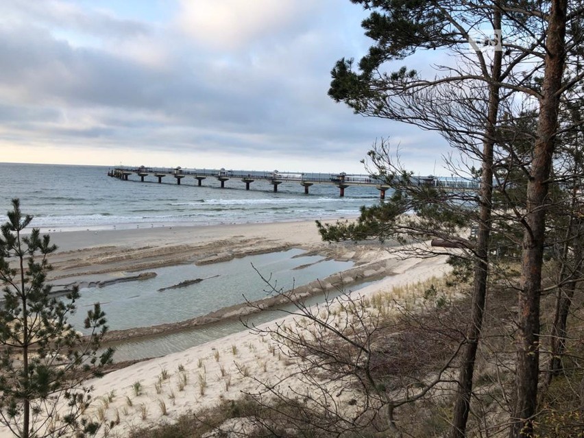 Czarny piasek na plaży w Międzyzdrojach. Czy jest bezpieczny? ZDJĘCIA